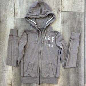 Vintage Y2K Abercrombie & Fitch Womens Hoodie Size S Embroidered Logo Bella Swan